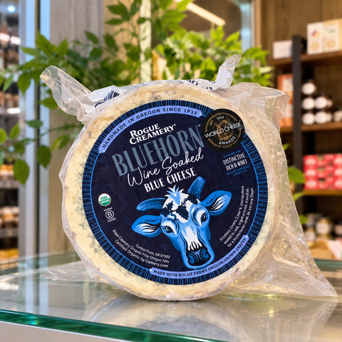 Bluehorn Wine-Soaked Blue – Rogue Creamery