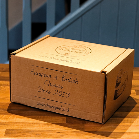 Cheese & Wine Gift Box - Red Wine, Artisan Cheeses & Accompaniments