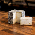 Mini Pavé de Paris square ash-coated cheese