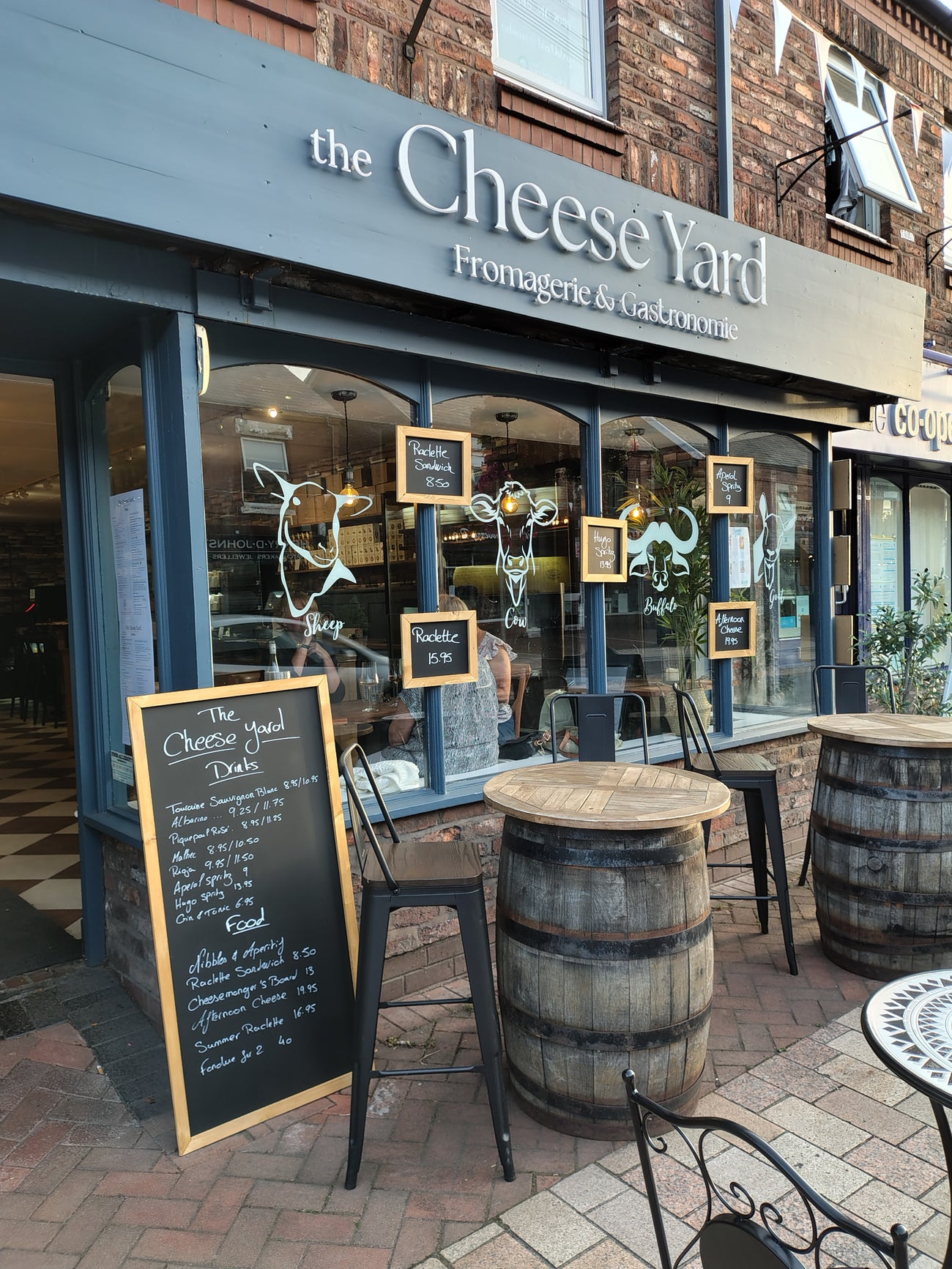 The Cheese Yard shop front