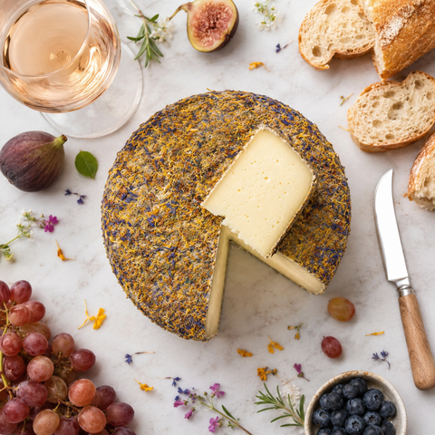 Tomme de Brebis aux Fleurs