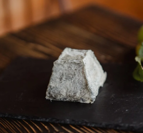 Valençay AOP ash-coated goat's cheese pyramid